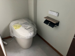 器具取付中！